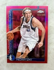 2025-26 Topps Chrome - Dirk Nowitzki #246 Magenta Refractor #103/399 Mavericks