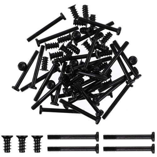 60Pcs Computer Case Fan Screws Long Short Screws Set for Easy Installation - 第 2/10 張圖片
