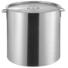 Choice 160 Qt. Heavy Weight Aluminum Stock Pot with Cover