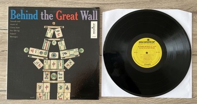 Robert Menegoz - Behind the Great Wall Soundtrack - Vinyl-LP - US Stereo 1960 NM