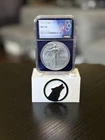 2026 1 Oz  .999 Fine Silver $1 American Silver Eagle NGC MS70 Purple Slab 🦅