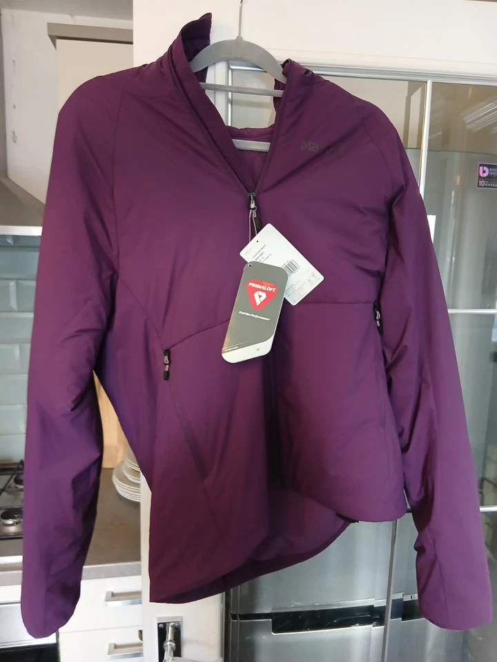 Marmot Women's Novus Insulated Hooded Jacket, Purple Fig, Medium - Image 2 of 3