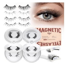 Higu clace Magnetic Eyelashes with 2 pair (Pa...