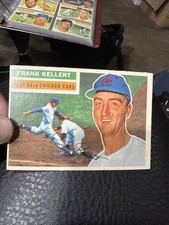 1956 Topps #291 Frank Kellert Pack Fresh Chicago Cubs Rookie 1955 WSC Brooklyn