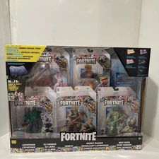 Fortnite Legendary Series 6", 5 Figure Pack with 6 Virtual Item Codes