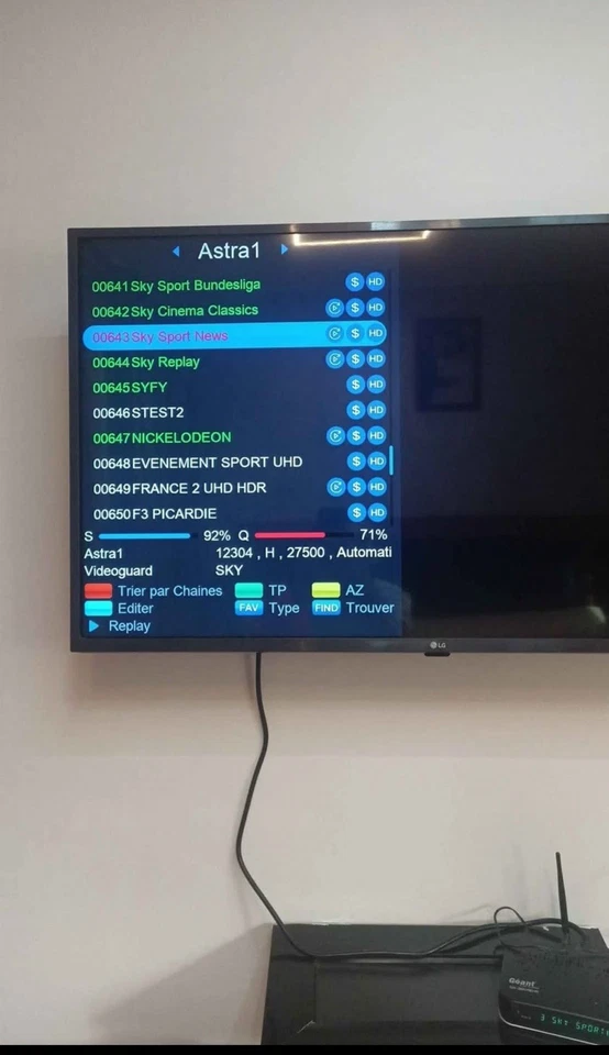 Satellite Receiver Geant 2500 Pro With 15 Months Forever 4k - Wifi - - Image 3 of 4