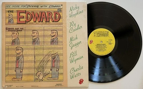 Hopkins Cooder Jagger Wyman Watts Jamming With Edward LP NM Rolling Stones