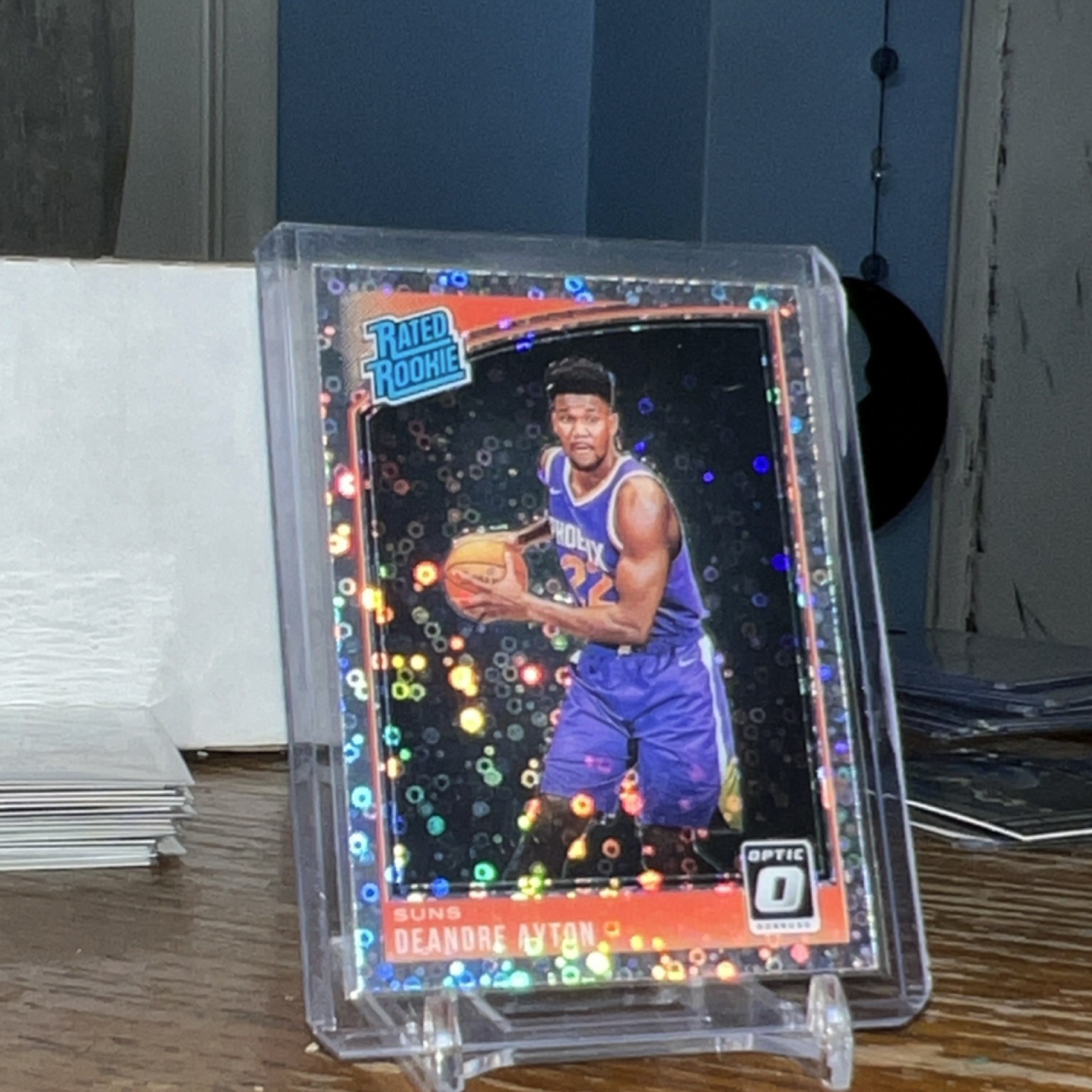 ROOKIE DISCO PRIZM 2018-19 Panini Donruss Optic Deandre Ayton #157 Suns NBA