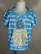 Justice Girls Pajama Top Only Pineapple Be The Sun Shine
