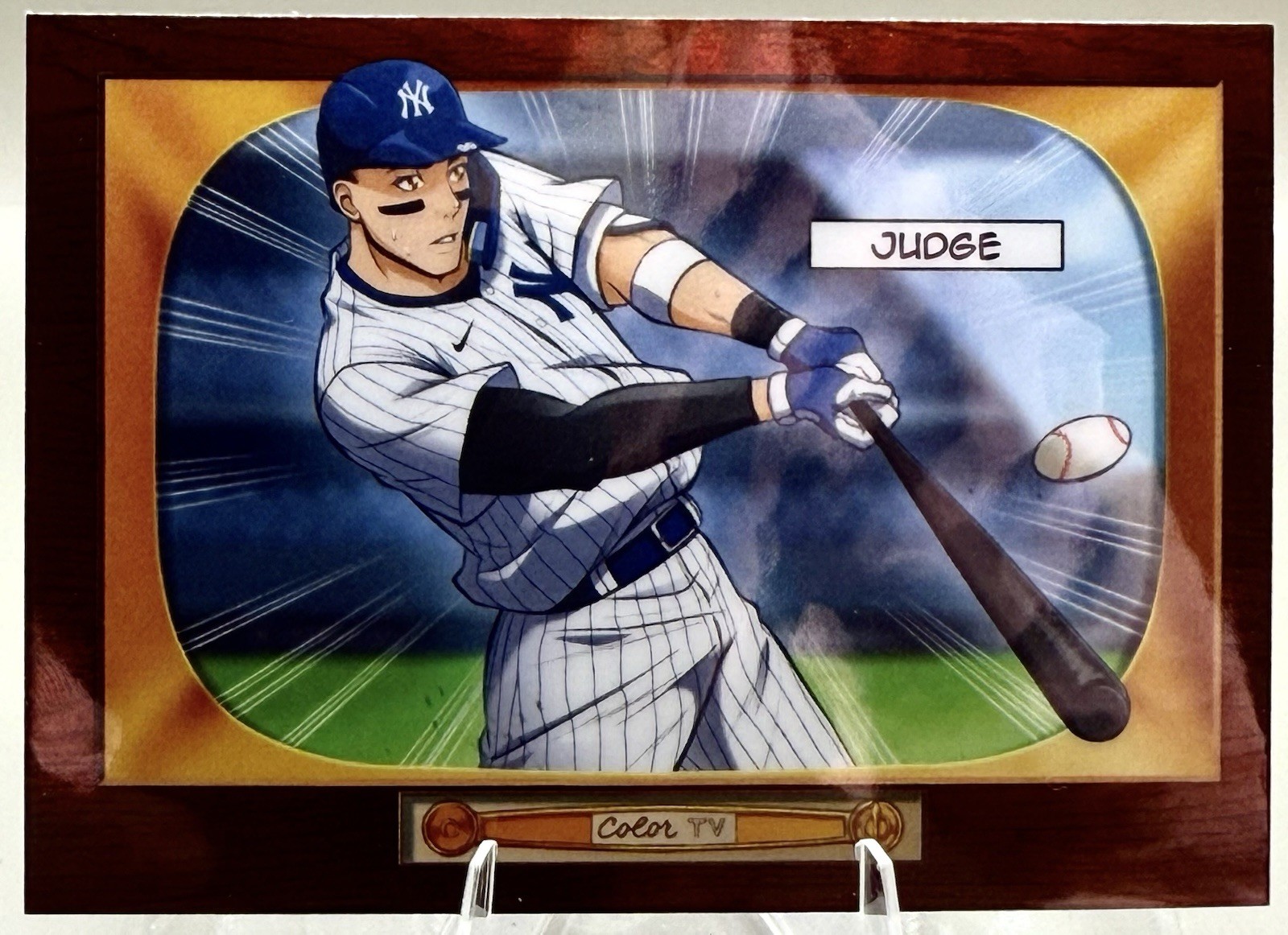 2024 Bowman - Aaron Judge '55 Bowman Anime - NY Yankees MVP - CASE HIT - #BA-4