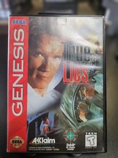 True Lies Sega Genesis, 1995 Box And Cartridge Only, No Manual
