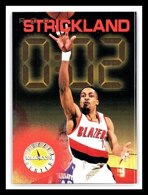 1995-96 Hoops Hoops Buzzer Beater Rod Strickland Portland Trail Blazers #227
