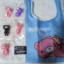 Gloomy Capsule Soft Vinyl Mascot Semi-Complete Set of 5 Bonus Eco Bag
