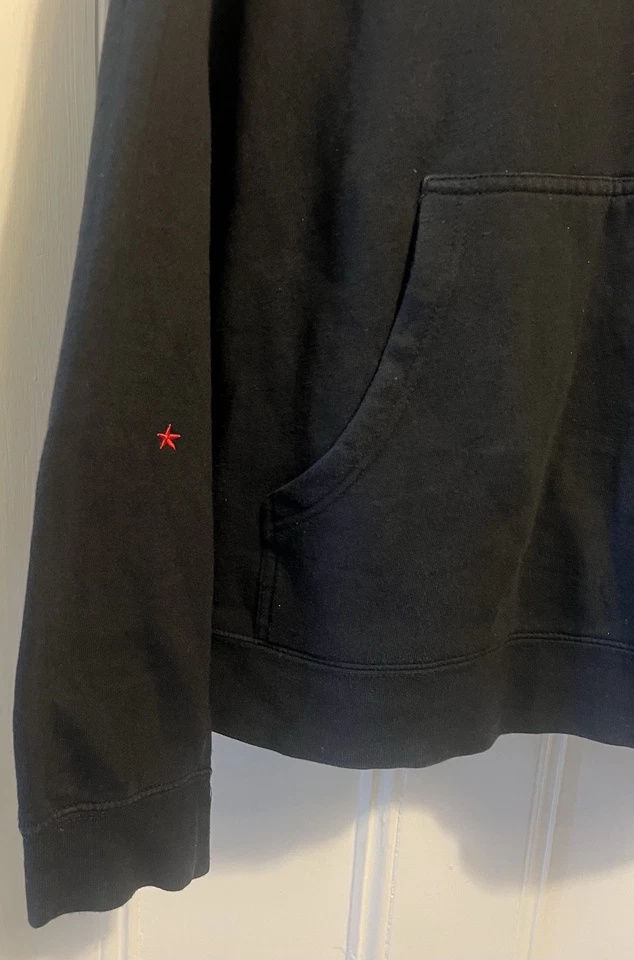 Auténtico SSUR* Plus Rebel Army Oficial Prenda Sudadera con Capucha Negro XL Foto 3 de 4