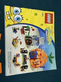 LEGO SpongeBob 3818 Bikini Bottom Undersea Party Minifigure Instructions Parts
