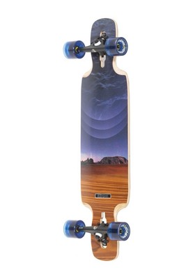 DB Drop Through Longboard Vantage V2 36'' Mojave Complete Skateboard RARE   