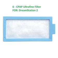 6 PCS CPAP Filters Replacement DREAM STATION 2 Filter With Frame Compare 1142828