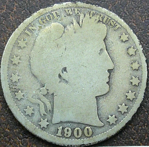 US 1900-S Barber Half Dollar **