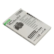 Canon Powershot S5 Is Digital Camera Manual