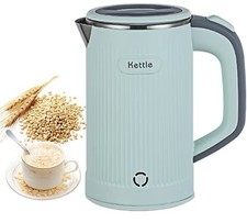 800ml Travel Electric Kettle 304 Stainless Steel Fast Boil Cordless Portable New