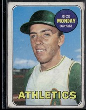 1969 Topps #105 Rick Monday