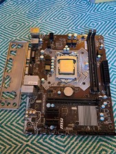 Motherboard Bundle combo Intel Core i3 6100 @ 3.7GHz DDR4 MSI H110M Pro-VH-Plus 