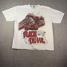 Warren Lotas Race With The Devil Dodge Srt Demon T-shirt Mens Size Xl White Rare Warren Lotas Race With The Devil Dodge Srt Demon T-shirt Mens Size Xl White Rare