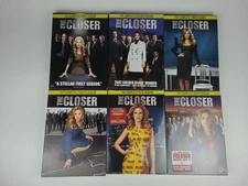 The Closer DVD Lot Seasons 1 2 3 4 5 6  Box Set TV Show Kyra Sedgwick *AS IS*