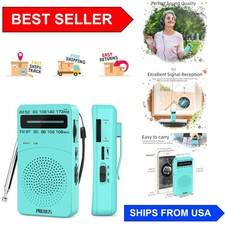 J-166 Battery Powered Portable Radio: Clear Reception and User-Friendly Controls