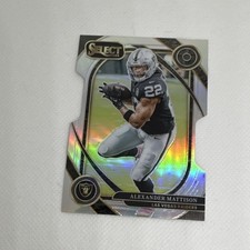 Panini 2024 Select Prizm Alexander Mattison #204 Las Vegas Raiders