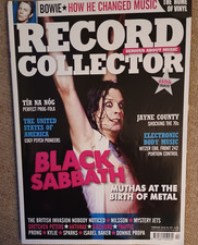 Black Sabbath Ozzy David Bowie , Nilsson , Tir Na Nog - Record Collector 2016