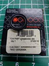 Dichtomatik TCM Oil Seal 20x28x4 SC Single-Lip with Inner Spring