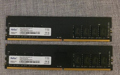 Netac Basics 16GB (2x8GB) DDR4 3200MHz CL16 Desktop RAM Arbeitsspeicher Kit schwarz getestet
