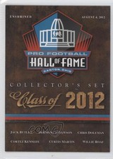 2012 Hall of Fame Class Jack Butler Dermontti Dawson Chris Doleman HOF 0u7