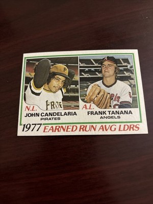 1978 Topps - League Leaders John Candelaria, Frank Tanana #207 Pirates Angels