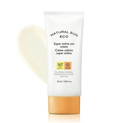 The Face Shop Natural Sun Eco Super Active LSF 50 Sonnencreme 50ml
