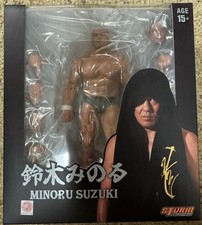 Storm Collectibles Minoru Suzuki New Japan Pro-Wrestling Wrestling Boxed Figure