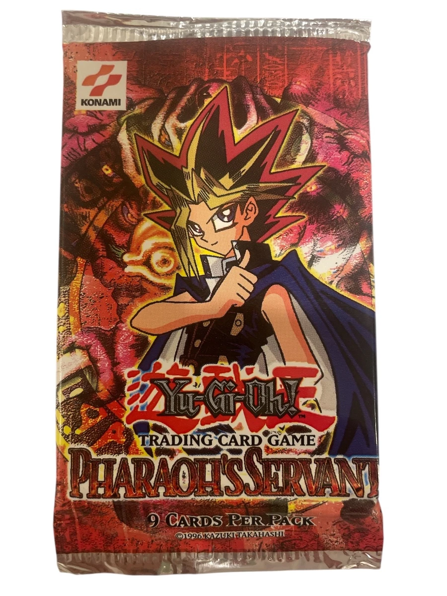 pharaoh's servant booster box Yugioh Pharaohs Servant Booster Pack x3 Sealed 25th Anniversary main image 0