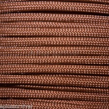 Chocolate Brown Paracord 50 Foot 550 lb Bracelet Camping Survival Kit Rope Cord