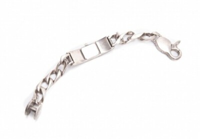Jean Paul GAULTIER 925 Cross Chain Bracelet Watch Silver Used | eBay
