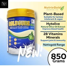 NutrixGold Goldsure Plus Advance Plant Based Complete Nutrition 850g EXP 02/2026