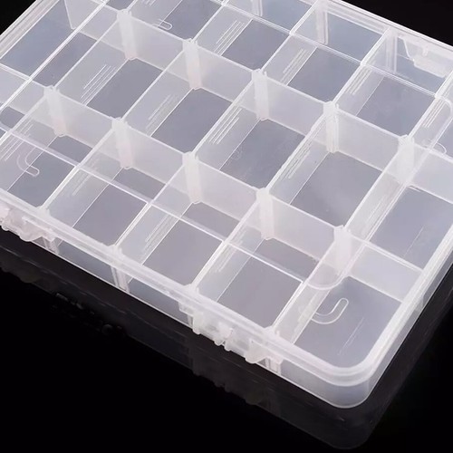 2Pcs Kids Snack Box with 18 Removable Grids Compartments Snackle Trays Travel - Picture 10 of 10