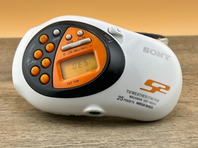 Vintage Sony SRF-M80V Portable Sport Radio Walkman - TESTED | eBay
