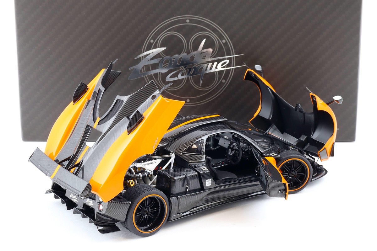Almost Real 1:18 Pagani Zonda Cinque Coupé Année de construction 2009 orange 850603001 modèle