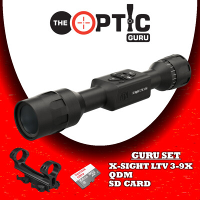 ATN X-Sight LTV 3-9x + FREE Set: QDM + SD Card + Fedex 2Day