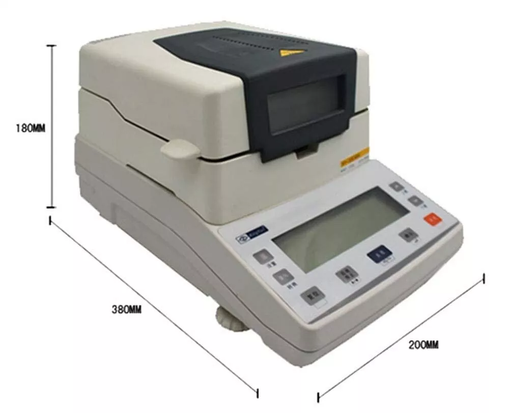 Rapid Halogen Moisture Tester Fiber Silk Moisture Meter