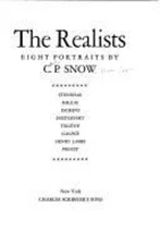The Realists : Eight Portraits Hardcover Charles Percy Snow