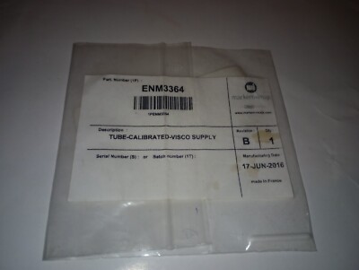 NEW GENUINE MARKEM-IMAJE ENM3364 TUBE-CALIBRATED-VISCO SUPPLY REVISION B