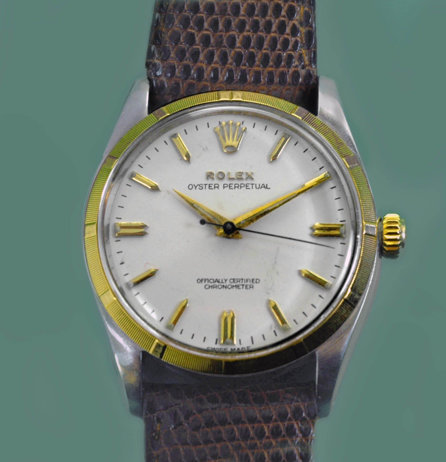 ROLEX Oyster Perpetual Chronometer Gold &Stainless