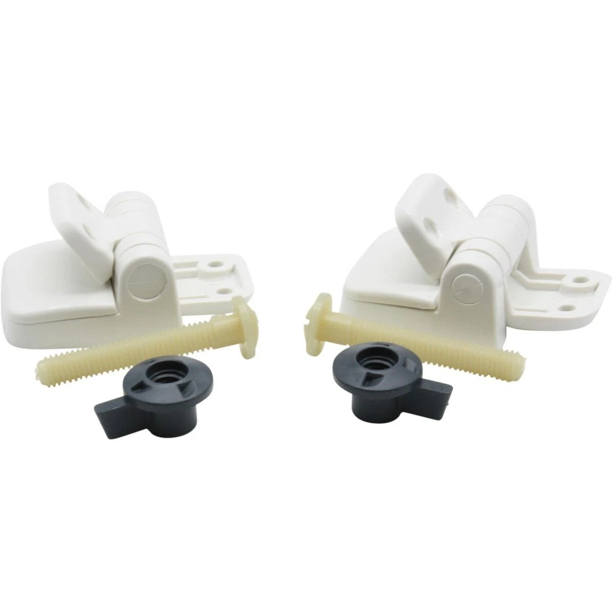 Jabsco 29098-2000 Toilet Hinge Set - For Wooden Seat/Lid Assembly 